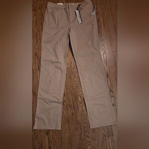 Jones New York Women's Straight Leg Jeans - Tan